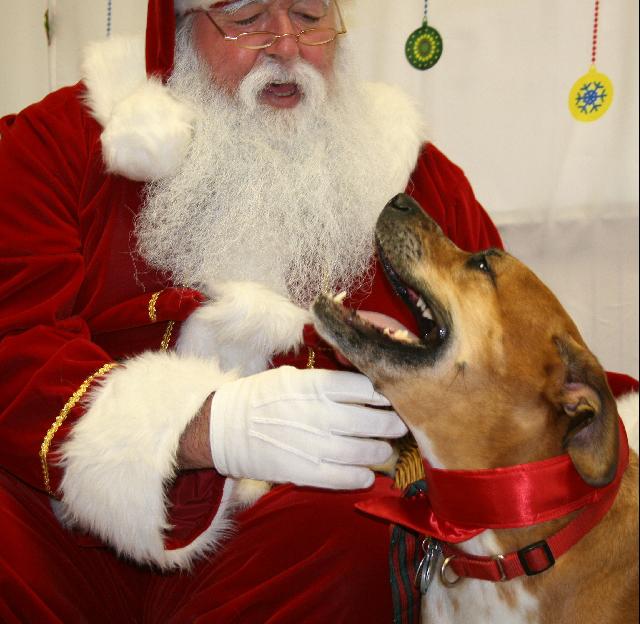 Mohawk and Santa